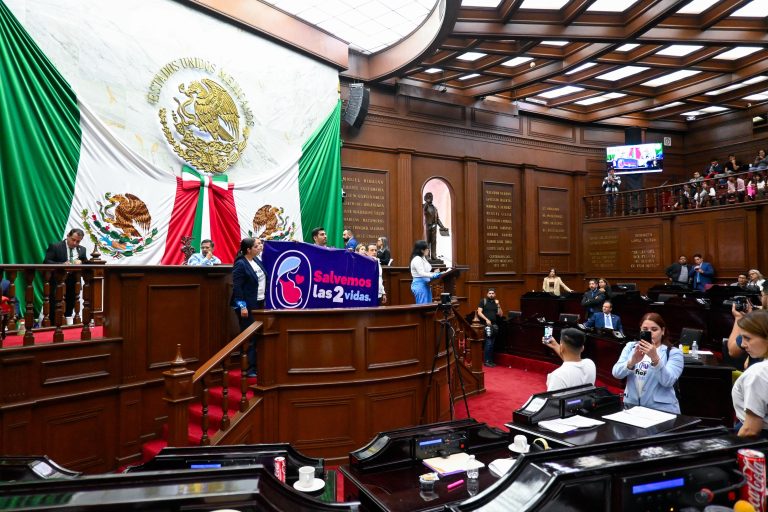 El PAN defiende la vida desde el Congreso de Michoacán