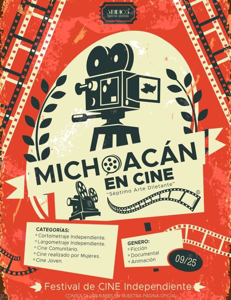 Invita Michoacán en Cine a cineastas independientes a participar en su primera edición