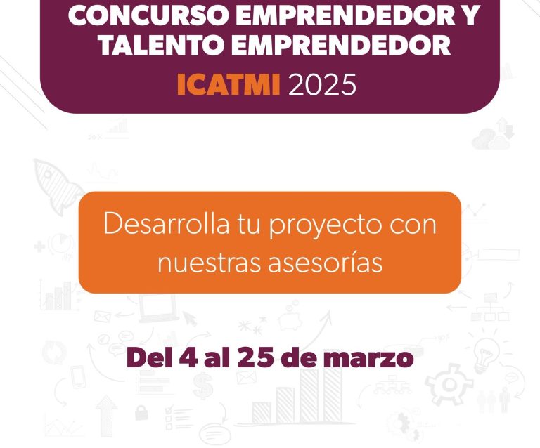 Destinarán 240 mil pesos en premios en especie derivado del Concurso Emprendedor y Talento Emprendedor 2025