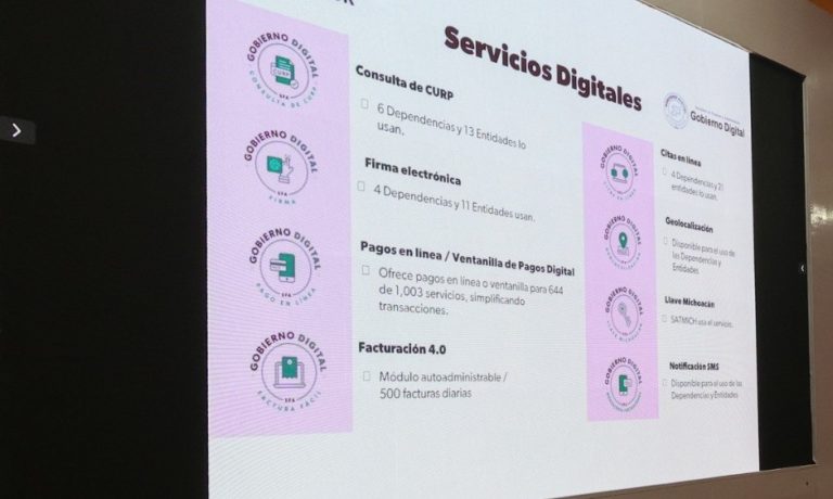 Michoacán avanza hacia la modernización digital
