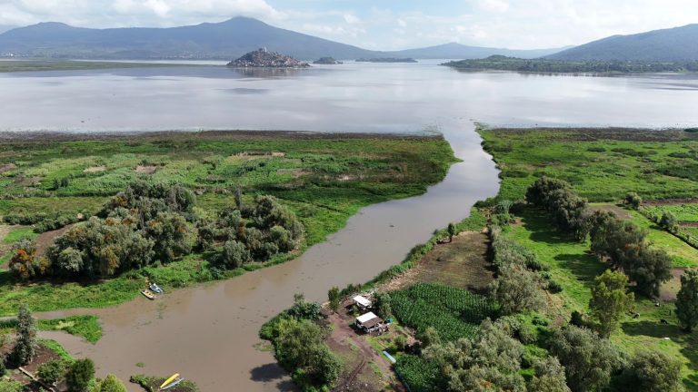 Con maquinaria especializada, continuará conservación del lago de Pátzcuaro
