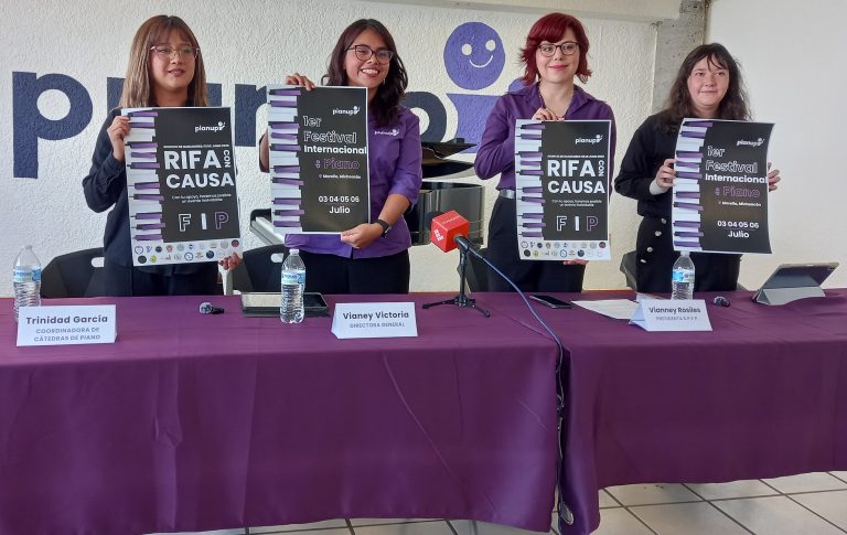 Con Festival Internacional, buscan fomentar interés en la actividad musical del Piano