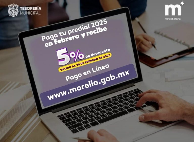Próximo viernes, vencen los descuentos en el predial