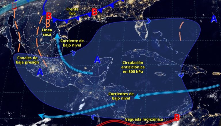Nuevo frente frío se aproxima a la frontera norte y noreste de México