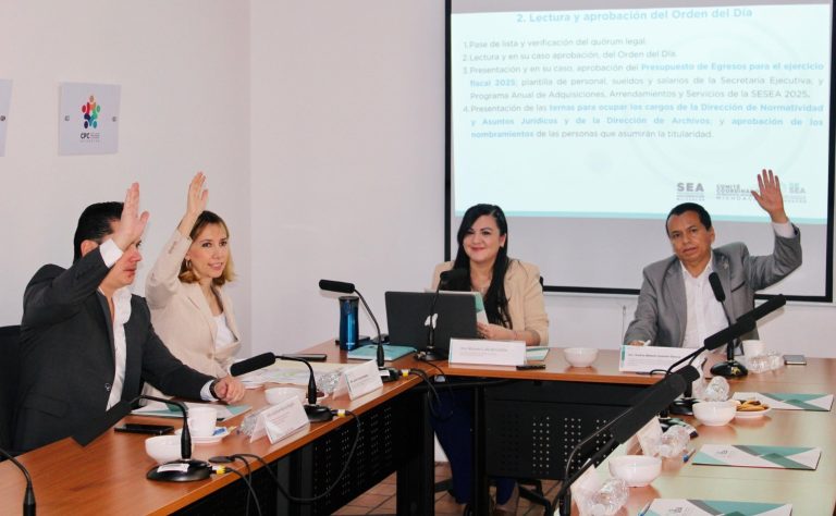 Aprobado, presupuesto de egresos de la Secretaría Ejecutiva del Sistema Estatal Anticorrupción