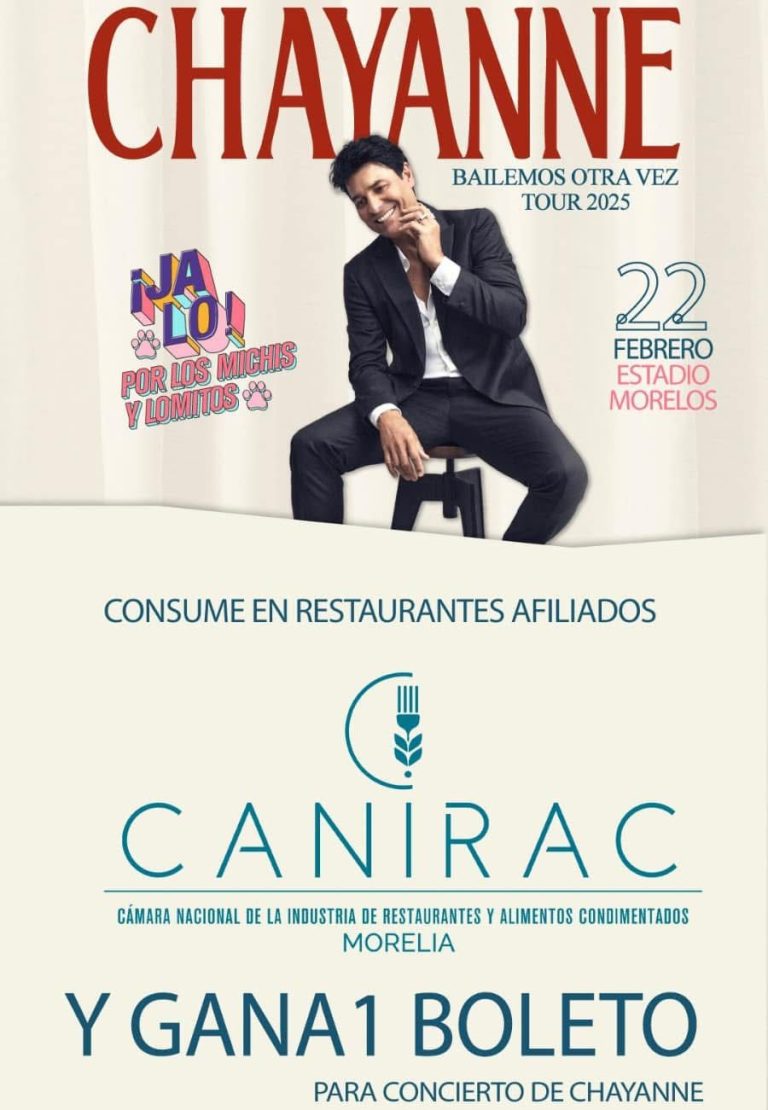Aún hay en hoteles y restaurantes para concierto de Chayanne