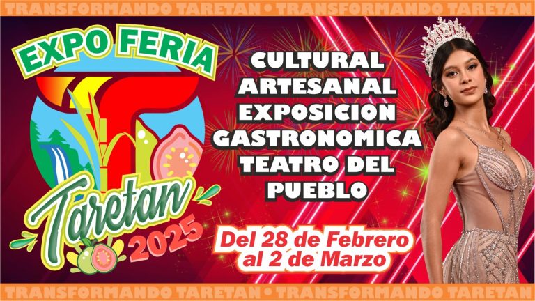 Música, gastronomía y cultura en la Expo Feria Taretan 2025