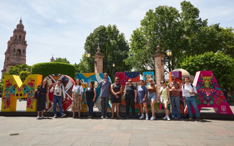 Observatorio Turístico de Ciudades Patrimonio, reporta incremento en turistas internacionales en Morelia