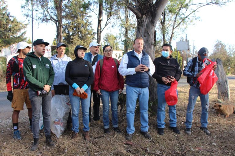 Más de 4 toneladas recolectadas, en Primera Jornada de Limpieza de la Presa de Cointzio