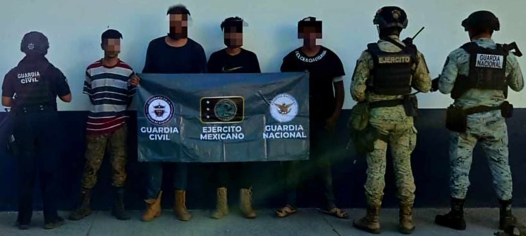 Célula del CJNG se enfrenta contra autoridades en Las Bateas; hay cuatro detenidos y un abatido