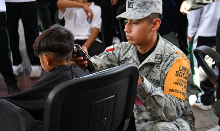 Concluyen jornadas de Labor Social del Ejército Mexicano y Guardia Nacional, en Cuitzeo