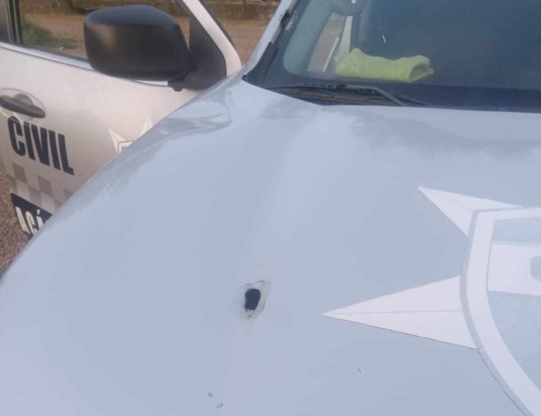 Empistolados disparan contra oficiales de la Guardia Civil en la carretera Morelia-Pátzcuaro