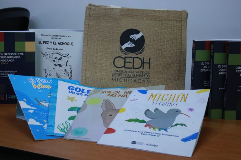 Cuenta la CEDH Michoacán con su propio sello editorial