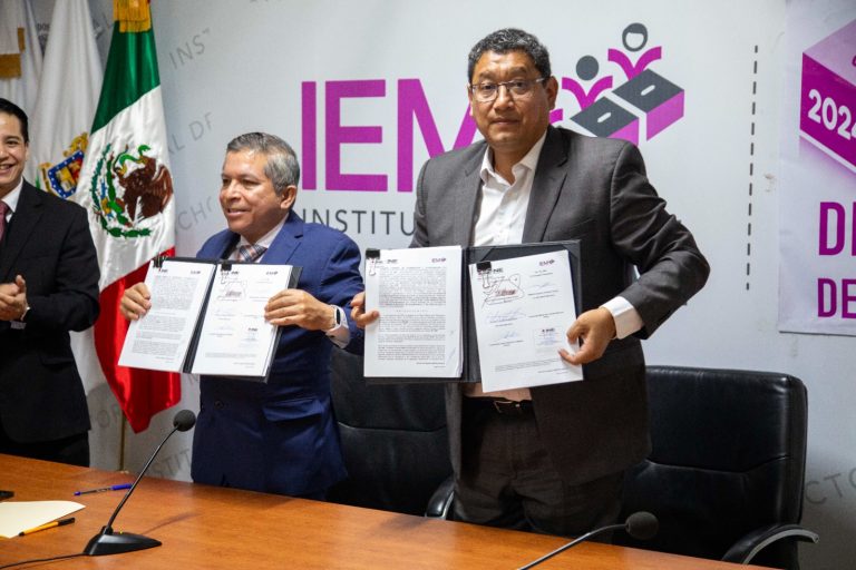INE y IEM consolidan alianza para elección inédita del Poder Judicial