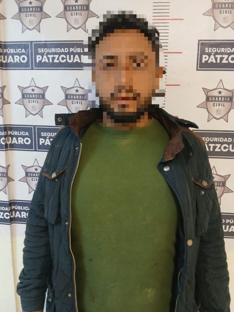 Detienen en Pátzcuaro  a prófugo de la justicia