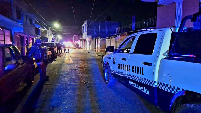 De 5 balazos matan a un hombre en la colonia El Colorín Norte, Uruapan 