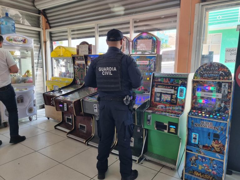 Decomisan 44 máquinas tragamonedas en Morelia