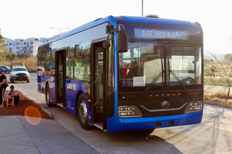ITransporte realiza prueba con nueva unidad en Villas del Pedregal