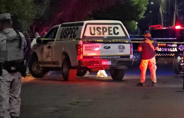 Se registra homicidio en la avenida División del Norte, en Morelia