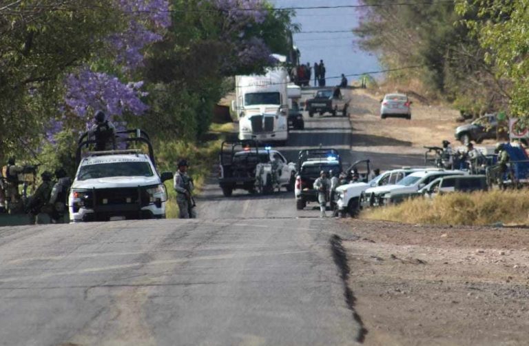 Abatidos, tres presuntos pistoleros del CJNG al enfrentarse contra Fuerzas Federales en Tangamandapio