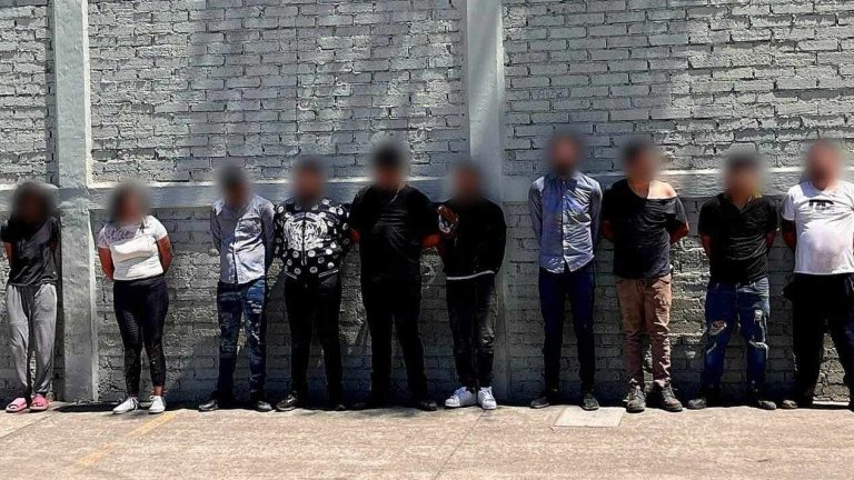 Una colombiana, entre los 10 detenidos en la colonia moreliana Ricardo Flores Magón