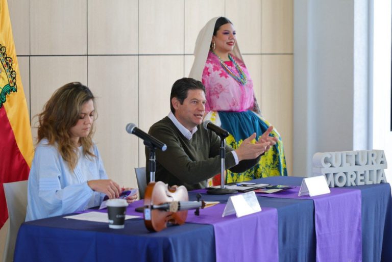 Presenta alcalde proyecto “La Carte Cultural de Morelia”