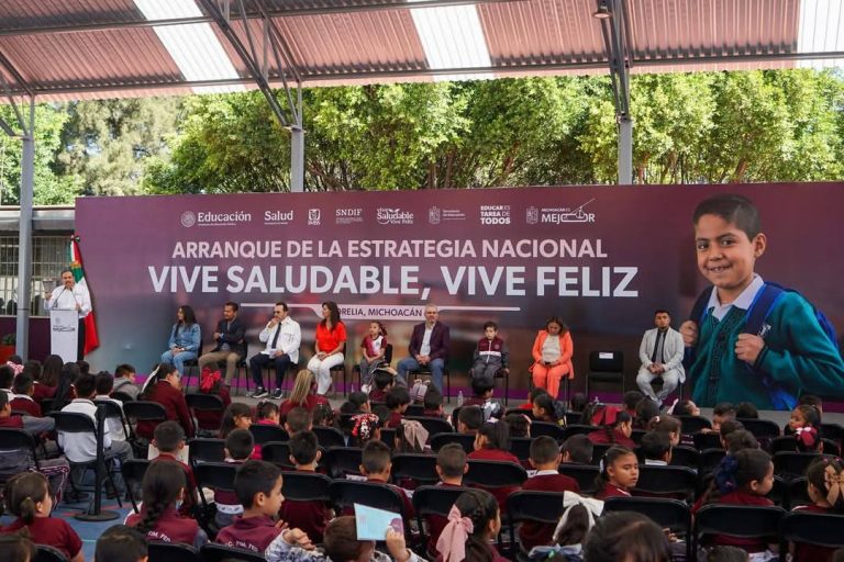 Se suma Michoacán a programa de salud escolar federal que atenderá a medio millón de alumnos de educación básica