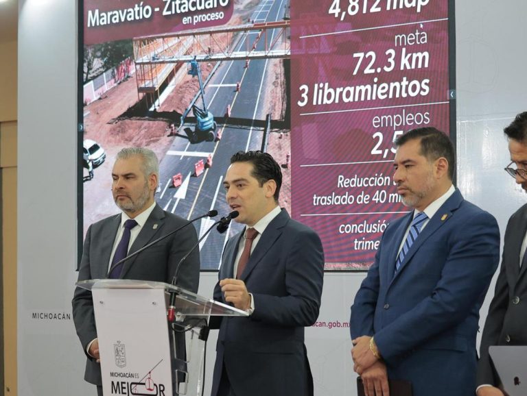 Inicia construcción de autopista siglo 21 de Nueva Italia a Lázaro Cárdenas: SCOP