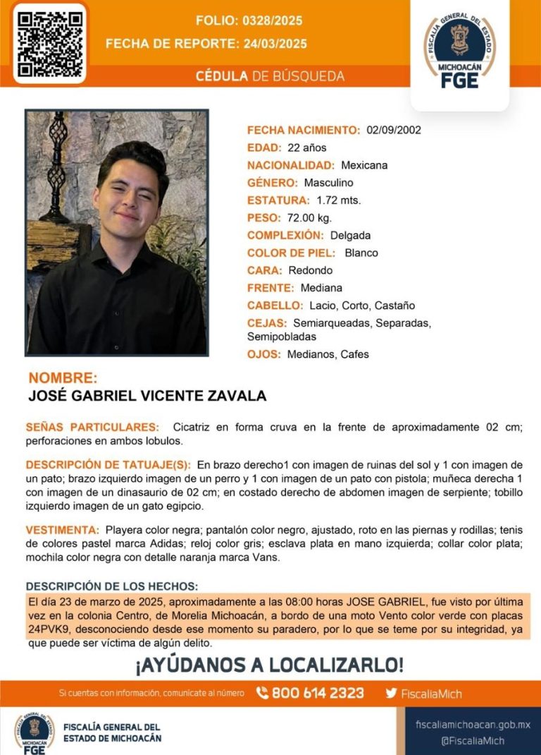 CÉDULA DE BÚSQUEDA