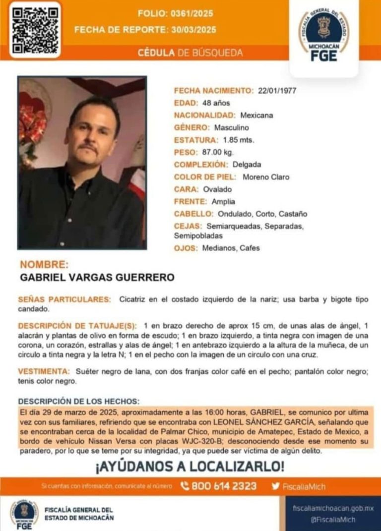 CÉDULA DE BÚSQUEDA