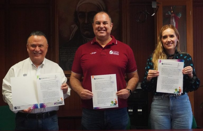 Firman CEDH y Secretaría de Finanzas convenio de colaboración