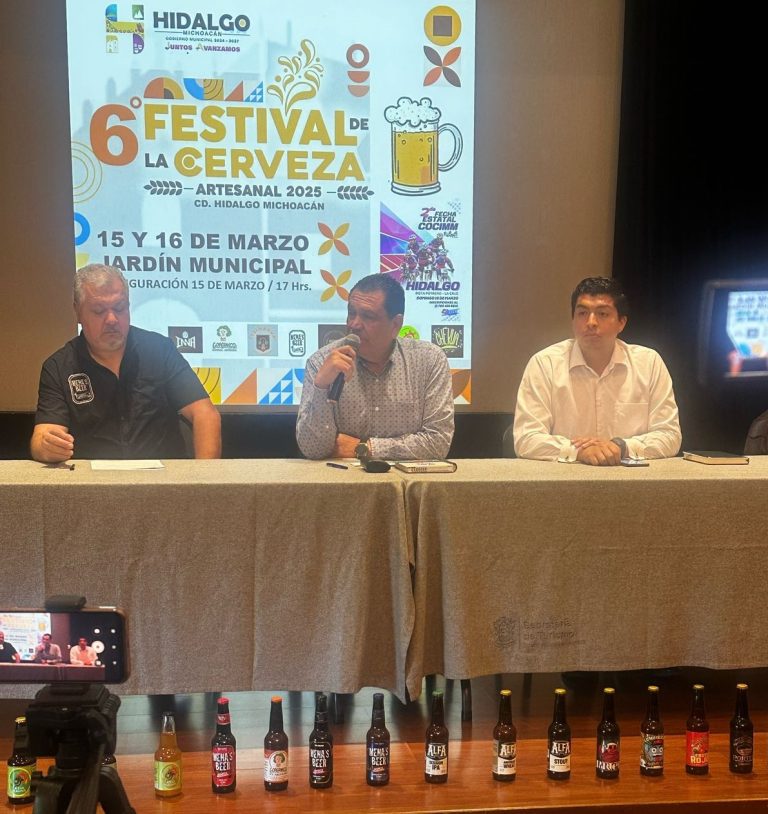 Listo, el Festival de la Cerveza de Ciudad Hidalgo