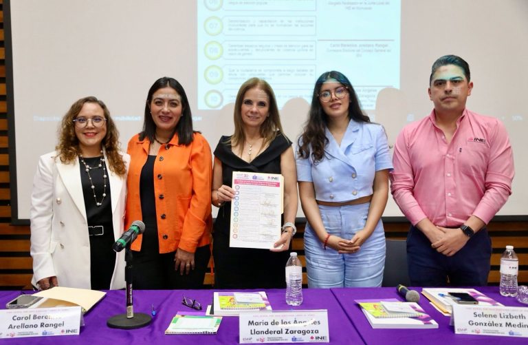 Organizan INE-IEM Foro Estatal por unas Elecciones Libres de Violencia Política contra las Mujeres en Razón de Género