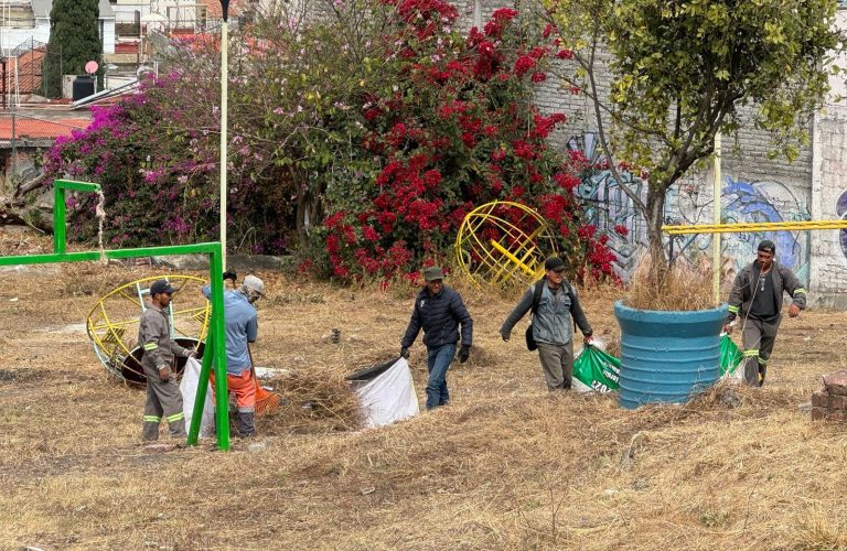 Ayuntamiento de Morelia realiza Jornada de Limpieza en Real Punhuato