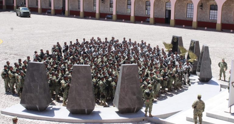Arriban al estado de Michoacán 450 efectivos del Ejército Mexicano y Guardia Nacional