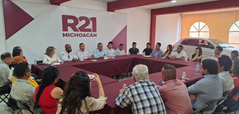 Fortalecen Olivio López y Raúl Morón liderazgos para la unidad en Michoacán