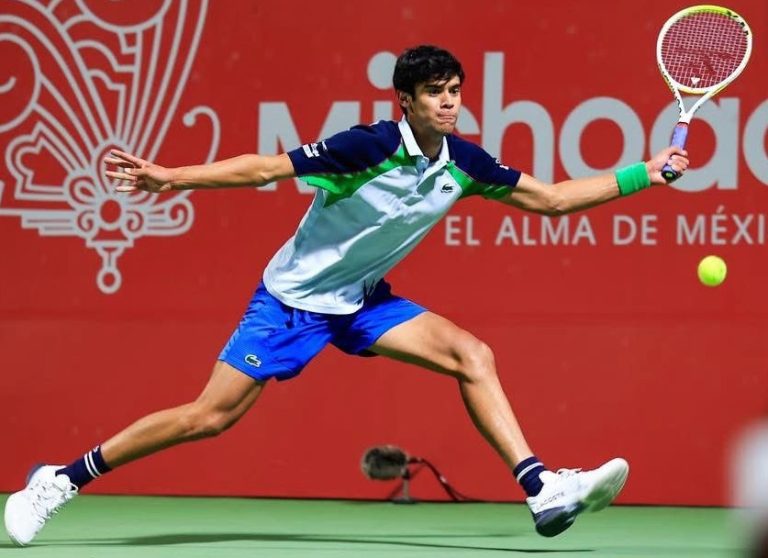 Rodrigo Pacheco engalanó el Morelia Open Challenger Tour
