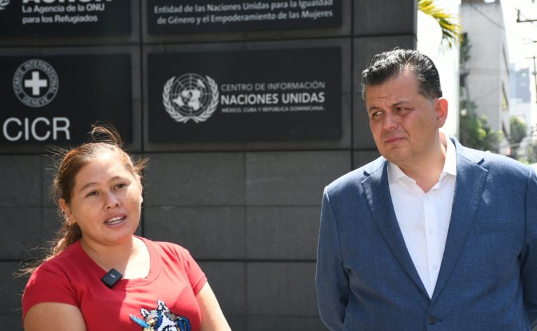 Lamenta PRI peregrinar por búsqueda de justicia para mamá de niño jornalero muerto por mina terrestre