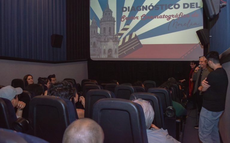 Presentan resultados del “Diagnóstico del sector cinematográfico de Morelia”