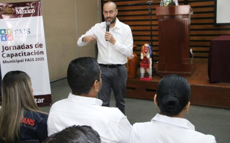 Capacitan a municipios sobre el Fondo de Aportaciones para la Infraestructura Social