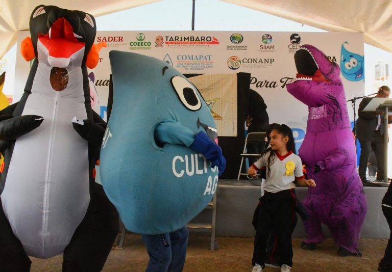 Conmemora Tarímbaro el Día Mundial del Agua y hace un llamado a su uso responsable y conservación