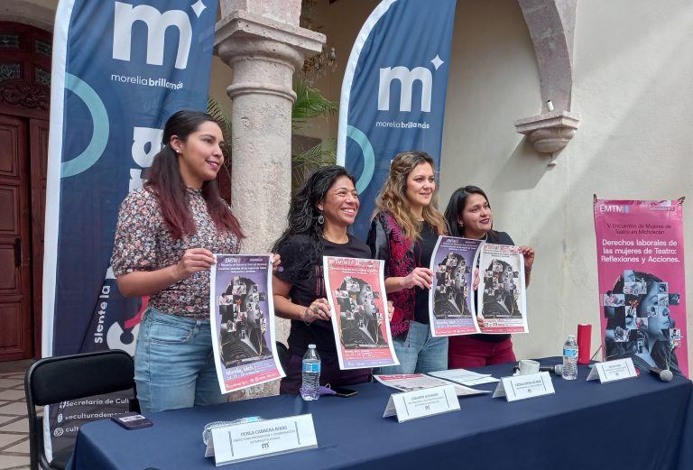 Encuentro de Mujeres de Teatro en Michoacán, del 14 al 16 de marzo en Morelia