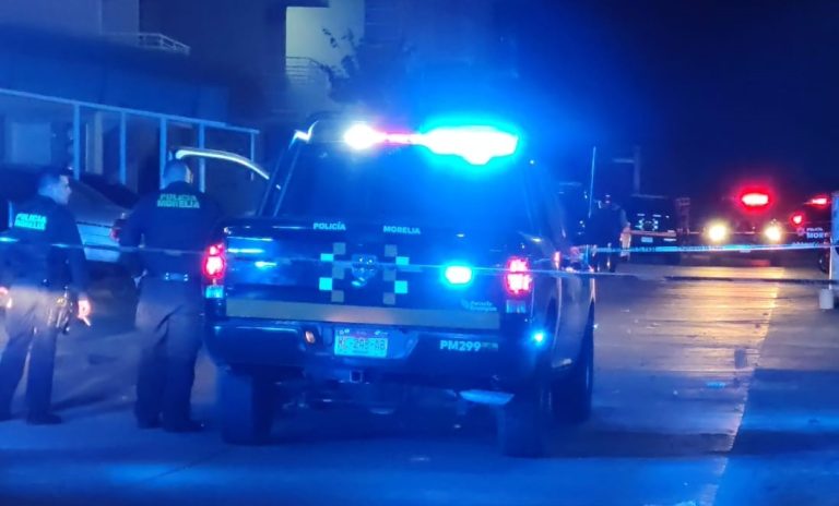 Gatilleros matan a hombre en Villas Oriente, en Morelia