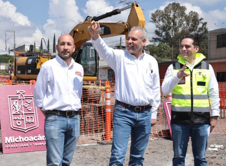Invertidos en Michoacán más de 30 mil mdp en obras de infraestructura: Bedolla
