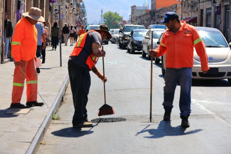 Gobierno de Morelia alista el Centro Histórico para eventos de Semana Santa