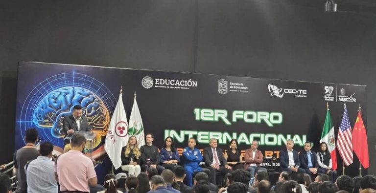 Inauguran 1er “Foro Internacional de Inteligencia Artificial”, un evento sin precedentes organizado por el CECYTEM