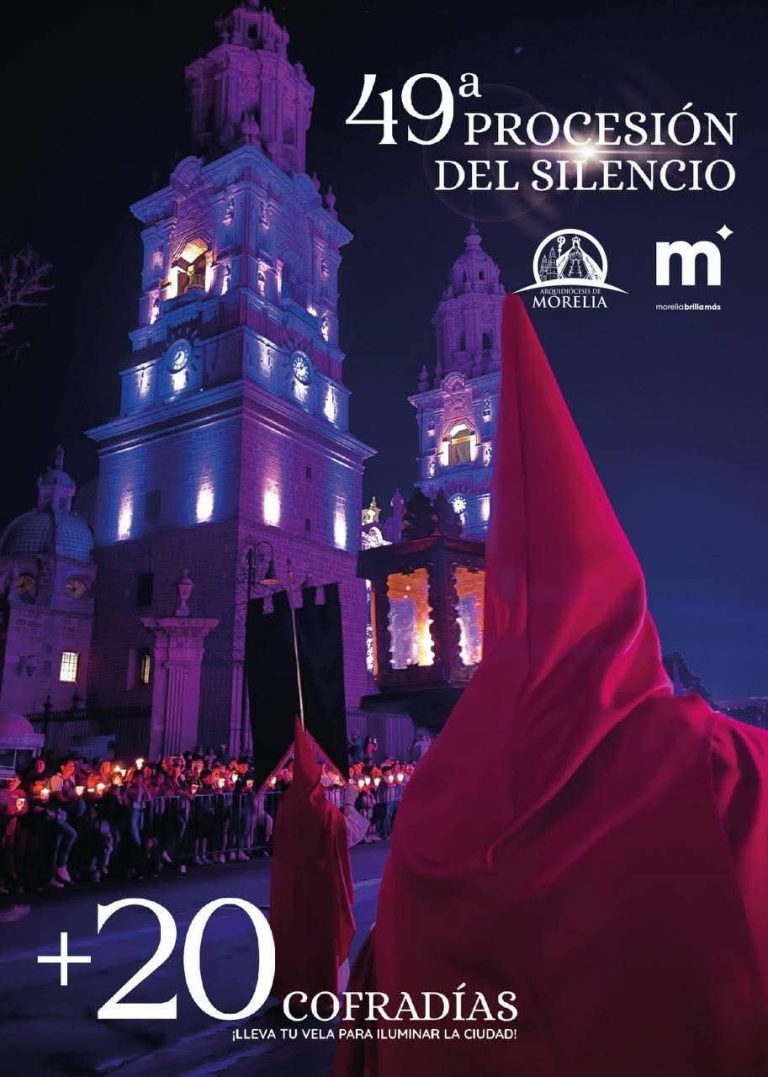 Hoy se vivirá el Viacrucis y la Procesión del Silencio, en Morelia