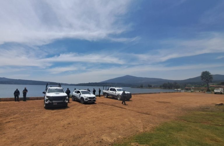 Mantiene SSP vigilancia en el lago de Pátzcuaro para evitar robo de agua