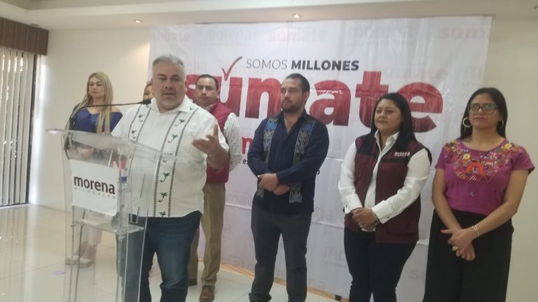 Exige MORENA mesura política: “No es momento de protagonismos anticipados”, afirma su dirigente