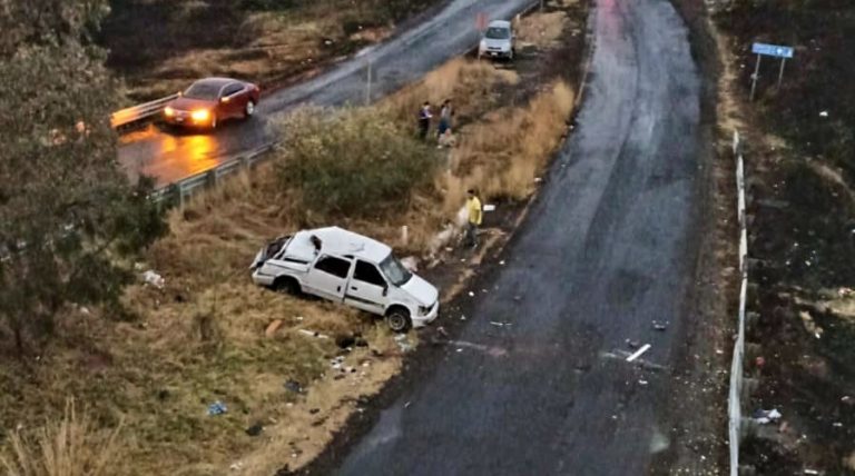 Se registran dos accidentes en Morelia; hay al menos tres heridos